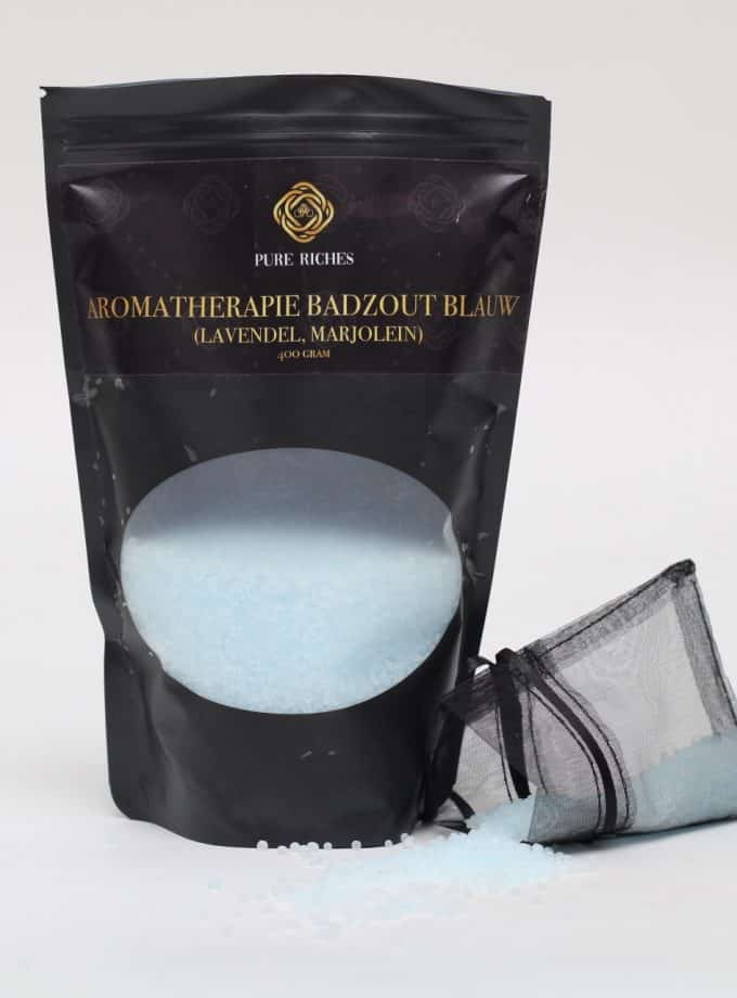 Pure-Riches-Aromatherapie-Badzout-Blauw-Lavendel-Marjolein-